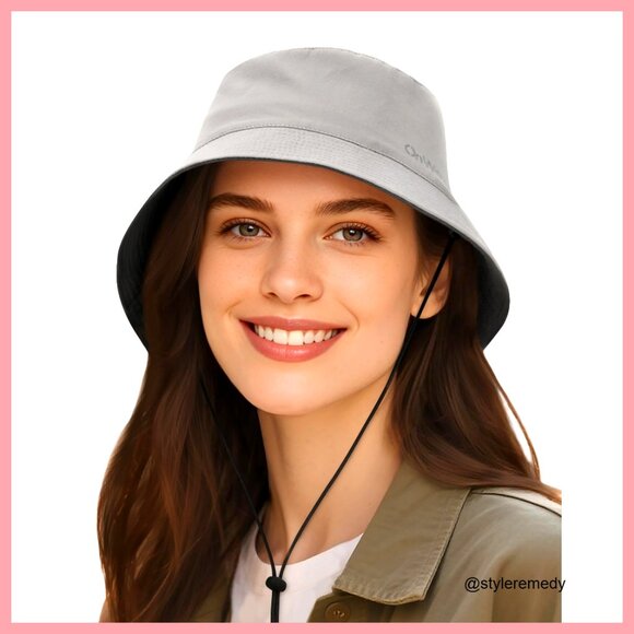 Cooling Bucket Hat, Lightweight Wide Brim Sun Hat, Moisture-Wicking & Foldable main image 6